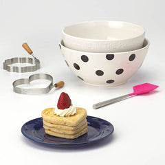 Deco Dot™ 2-piece Mixing Bowl Set