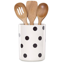 Deco Dot™ 4-piece Utensil Holder Set
