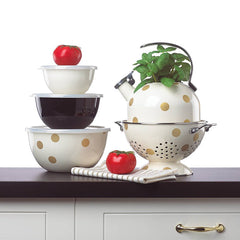 Deco Dot™ Gold Kettle