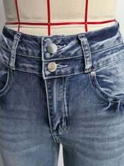 Hazel Blues® | High-Waisted Flare Leg Jeans