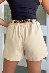 Hazel Blues® | Spot On Shorts | Leopard Wide Leg Shorts