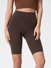 Hazel Blues® | Millennia High Rise Wide Waistband Active Shorts