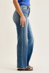 Hazel Blues® | Judy Blue Mid Rise 90s Straight Jeans