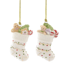 Forever Friends Stocking 2-Piece Ornament Set