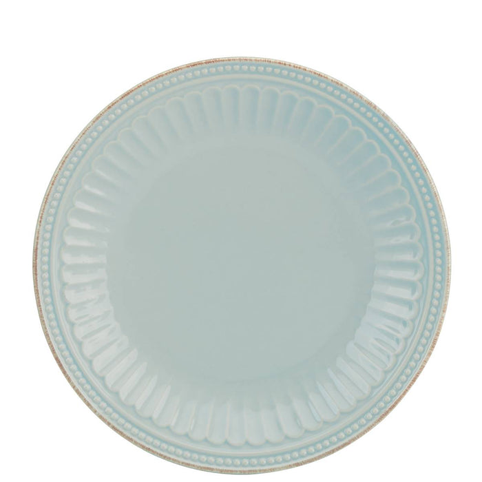 French Perle Groove Ice Blue™ Accent Plate
