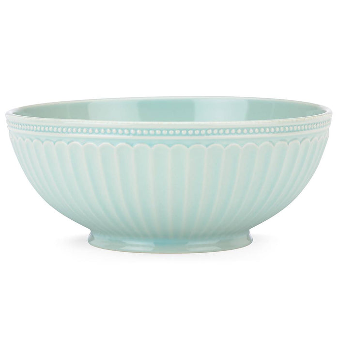 French Perle Groove Ice Blue™ Medium Bowl