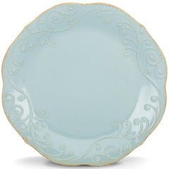 French Perle Ice Blue™ Dinner Plate