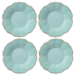 French Perle Melamine Aqua™ 4pc Accent Plate