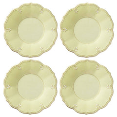 French Perle Melamine Kiwi™ 4pc Accent Plate