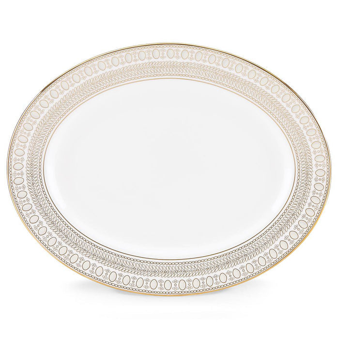 Gilded Pearl™ 13" Oval Serving Platter