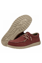 HEY DUDE WALLY BRAIDED POMPEIAN ROJO
