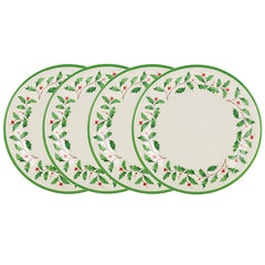 Holiday™ 4-piece Melamine Dinner Plate Set