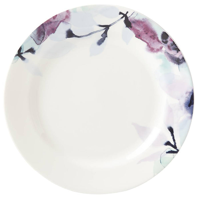Indigo Watercolor Floral™ Dinner Plate