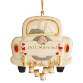 Just Married Wedding Ornament
