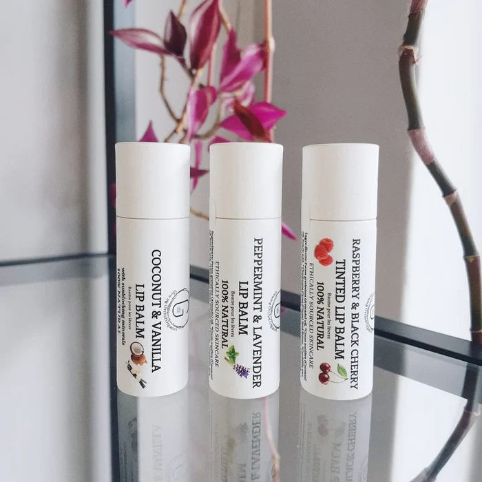 Lip Balm, Lavender & Vanilla 10g - Glowing Orchid