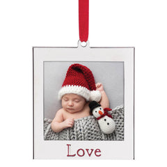 Love Photo Ornament