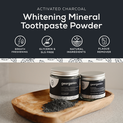 Whitening Mineral Toothpaste Powder - Activated Charcoal