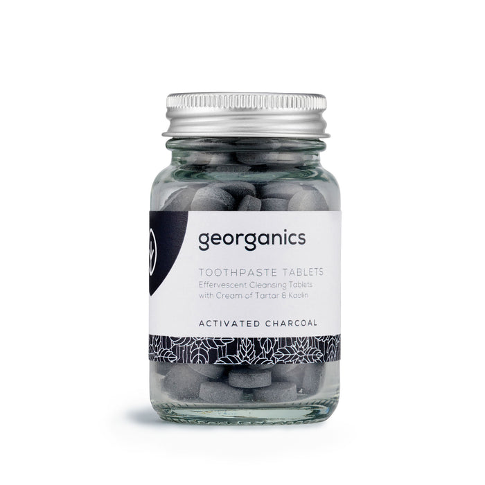 Natural Toothpaste Tablets - Activated Charcoal