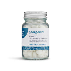 Natural Toothpaste Tablets - English Peppermint
