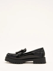 MOCASIN AZAREY NEGRO CHAROL