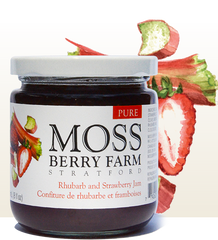 Mossberry Strawberry-Rhubarb Jam