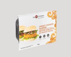 My Little Chickpea Sweet Potato Sliders