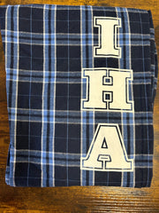 Navy & Carolina Flannel PJ Pants