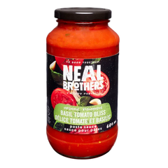 Neal Brothers Organic BASIL TOMATO BLISS Pasta Sauce