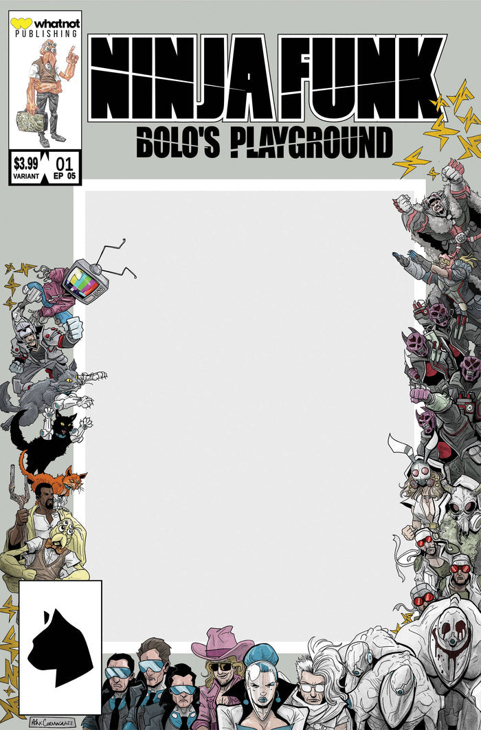 NINJA FUNK ONE SHOT #1 BOLOS PLAYGROUND CVR D SKETCH HOMAGE *(DH F3)*