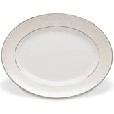 Opal Innocence Scroll™ 13" Oval Platter