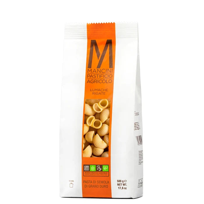 Pasta Mancini, Limache Rigate 500 Gram