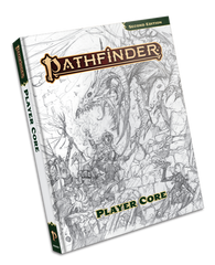 Pathfinder RPG 2E: Player Core Sketch Cover