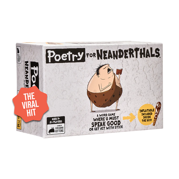 Poetry for Neanderthals