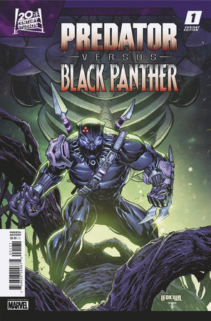 PREDATOR VS. BLACK PANTHER #1 KEN LASHLEY VARIANT *RELEASE DATE: 8/21/24* *(DH N1)*