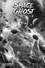 SPACE GHOST #2 CVR W 7 COPY FOC INCV MATTINA B&W *(DH K4)*