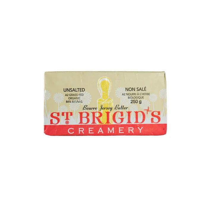 St. Brigid's GrassFed Organic Butter, unsalted