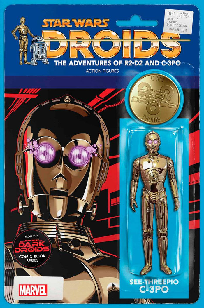 STAR WARS DARK DROIDS #1 ACTION FIGURE VAR (DH E4)