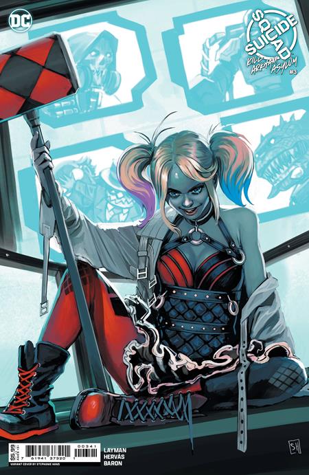 SUICIDE SQUAD KILL ARKHAM ASYLUM #3 (OF 5) CVR C STEPHANIE HANS CARD STOCK VAR (MR) *(DH T2)*
