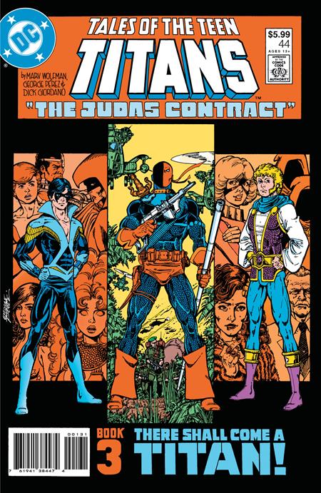 TALES OF THE TEEN TITANS #44 FACSIMILE EDITION CVR B GEORGE PEREZ FOIL VAR *(DH Q1)* *(DH Z1)*