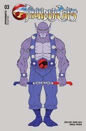 THUNDERCATS #3 CVR K 10 COPY INCV MOSS PANTHRO CHARACTER DES *(DH J4)*