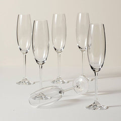 Tuscany Classics® 6pc Champagne Flutes Set