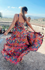 Lady Corset Dress ~ Garden Glow Luxe