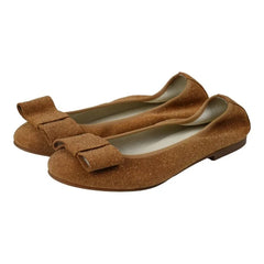 1412 - Tan Glitzy Flats for Girl/Teen/Women by London Kids