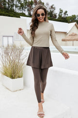 Hazel Blues® |  Long Sleeve Top and Pants Swim Set
