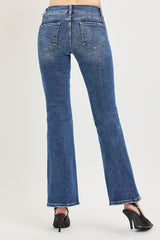 Hazel Blues® |  RISEN Tummy Control Low Rise Bootcut Jeans