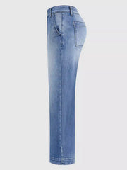 Hazel Blues® |  High-Waisted Relaxed Fit Jeans