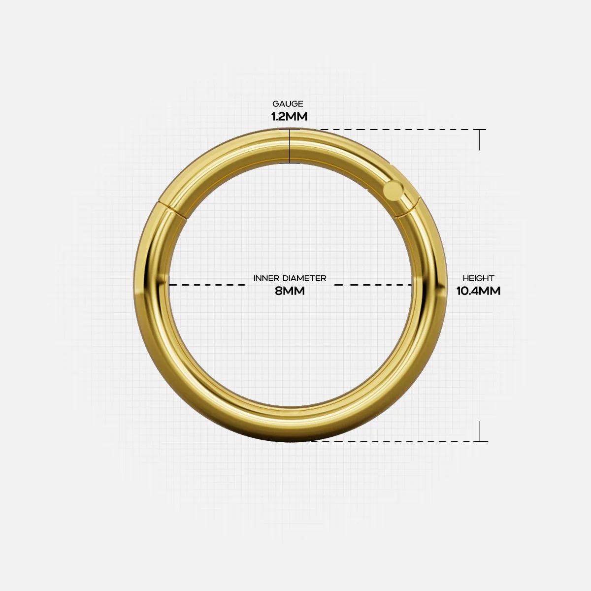 CHROMATIC LOOP RING STACKS (5PCS)