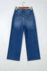 Hazel Blues® |  Seam Detail Shift Jeans