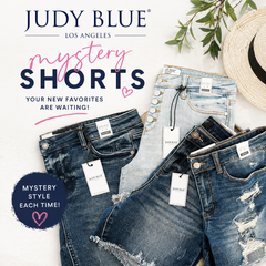 Hazel Blues® |  JUDY BLUE MYSTERY SHORTS