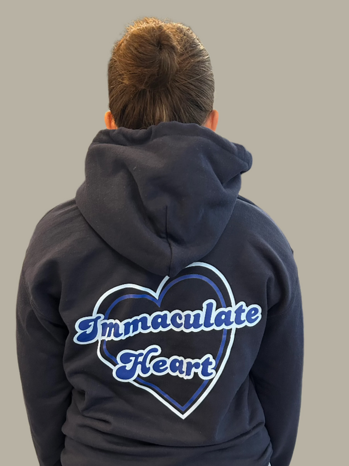 IHA Blue Hearts Navy Hoodie